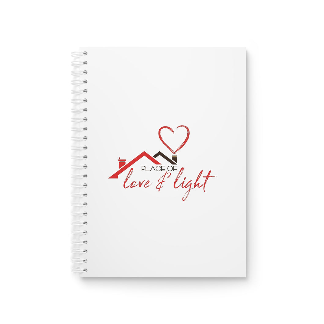 Love & Light Spiral Notebook