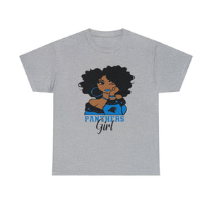 NFL Carolina Panthers Girl Unisex Heavy Cotton Tee