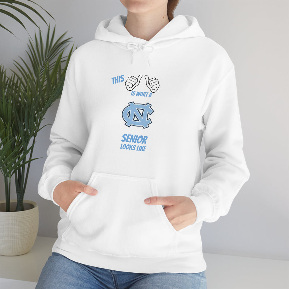 This Is What A Chapel Hill Senior Looks Like Unisex Heavy Blend™ Hooded Sweatshirt