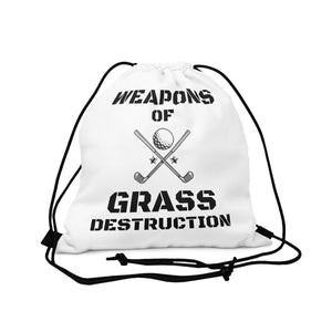 Weapons of Grass Destruction Outdoor Drawstring Bag