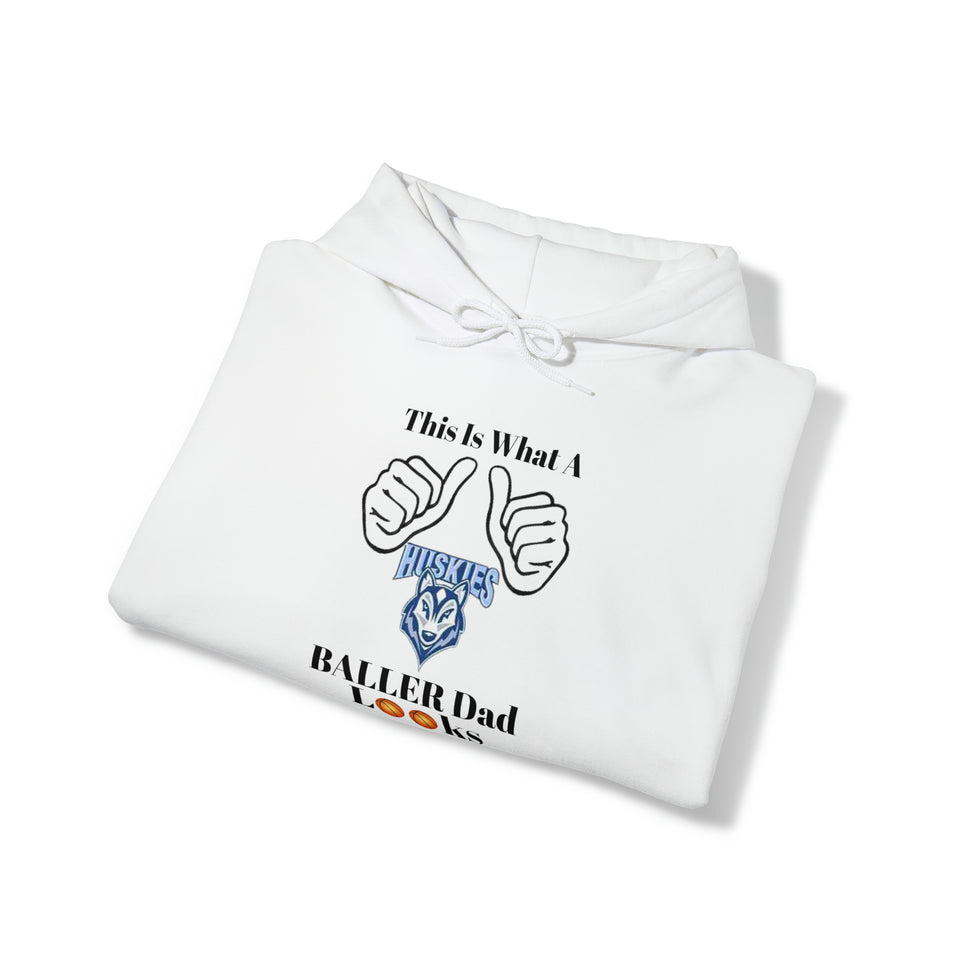 Hunter Huss Baller Dad Unisex Heavy Blend™ Hooded Sweatshirt