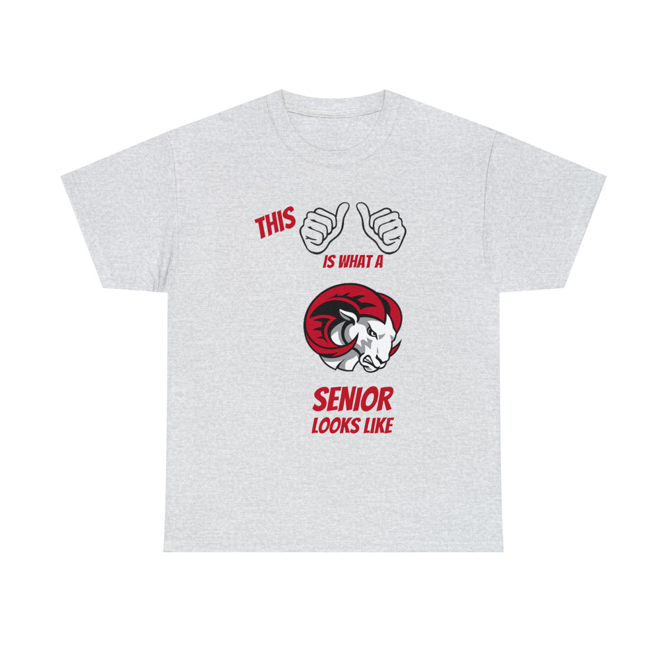 This Is What A WSSU Senior Looks Like Unisex Heavy Cotton Tee