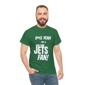 New York Jets Football Unisex Heavy Cotton Tee