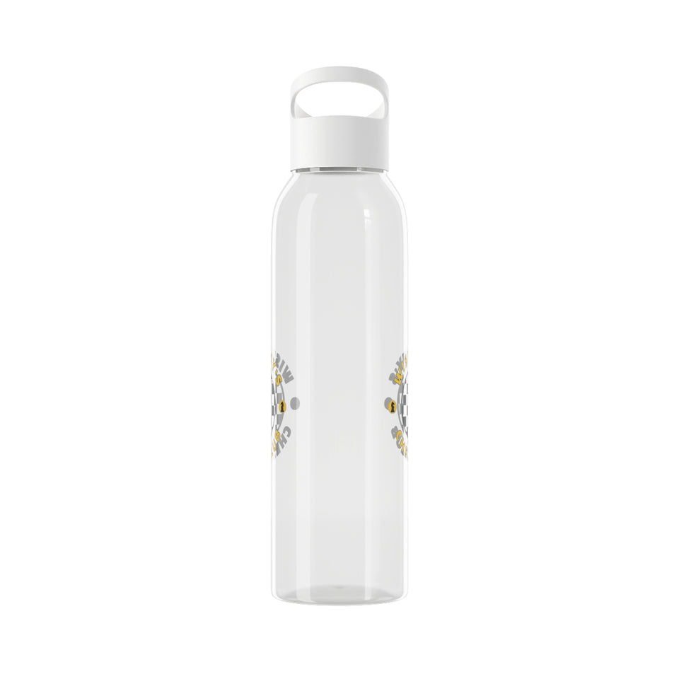 Wise Guy's Chess Club Sky Water Bottle