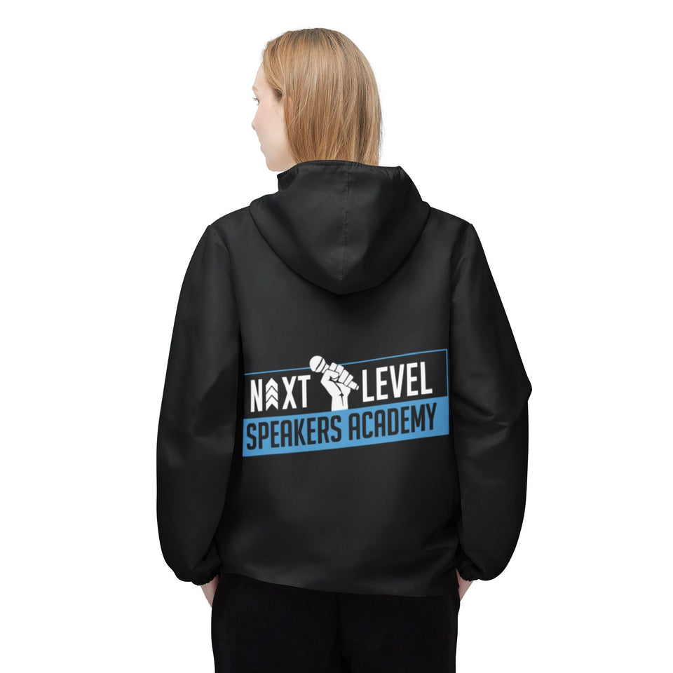 Next Level Speakers Academy Windbreaker Jacket (AOP)