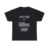 Las Vegas Raiders Football Unisex Heavy Cotton Tee
