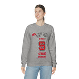 This Is What A NC State Senior Looks Like Unisex Heavy Blend™ Crewneck Sweatshirt