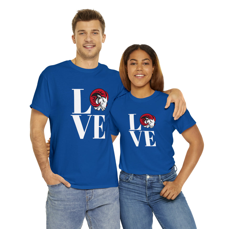 LOVE WSSU Unisex Heavy Cotton Tee