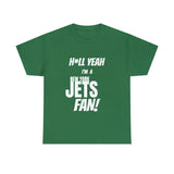 New York Jets Football Unisex Heavy Cotton Tee