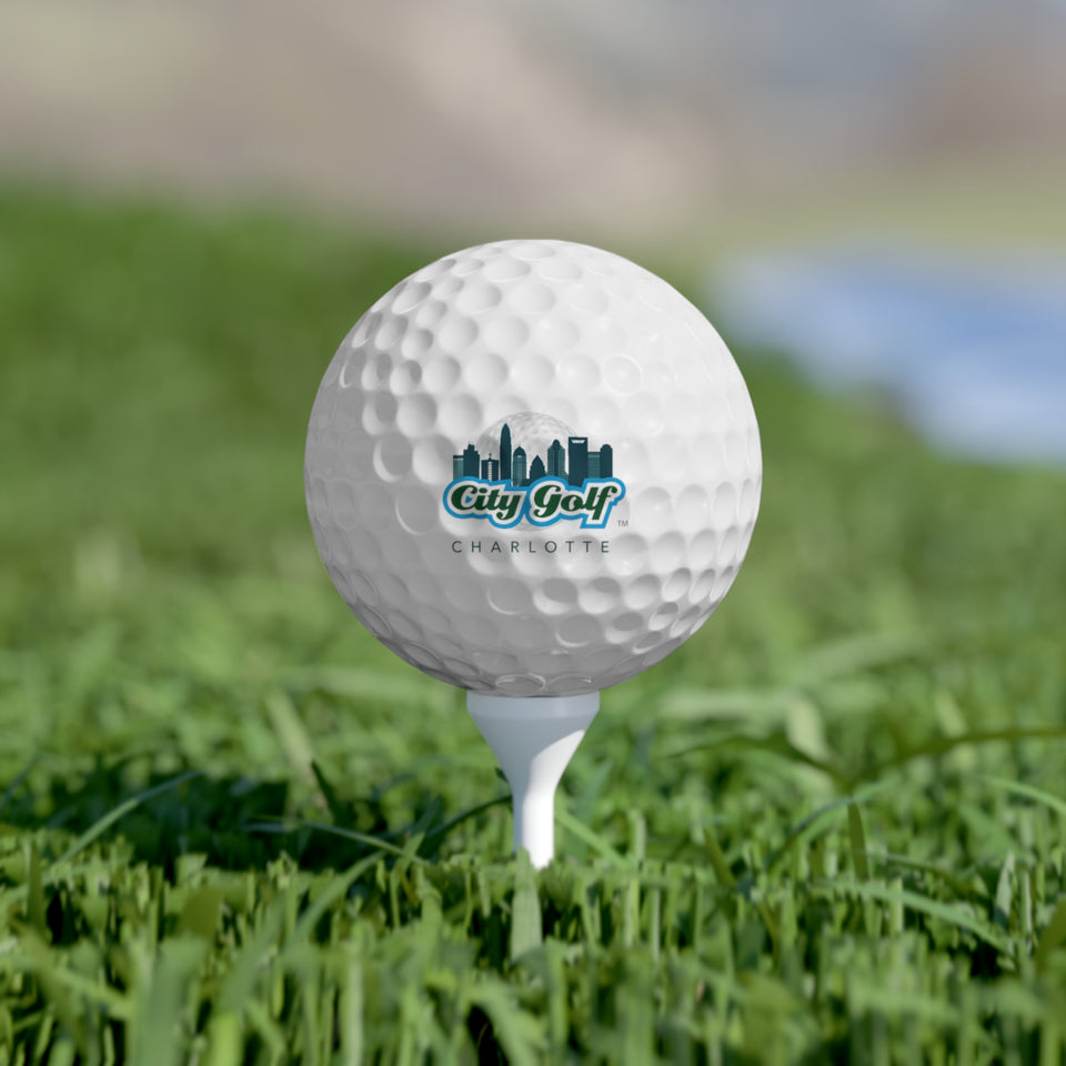 City Golf Charlotte Golf Balls, 6pcs