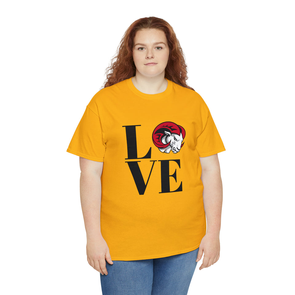 LOVE WSSU Unisex Heavy Cotton Tee