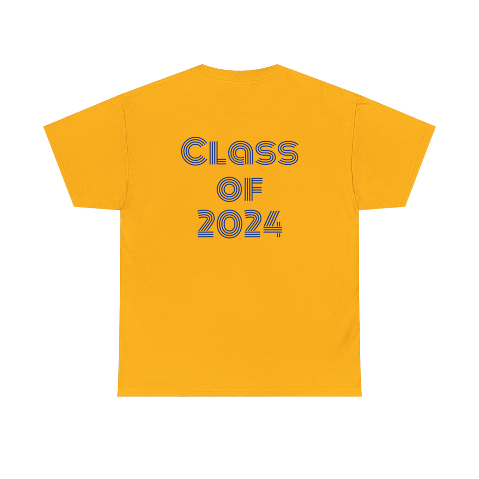 Heck Yeah I'm A Carmel Christian High School Senior Class Of 2024 Unisex Heavy Cotton Tee