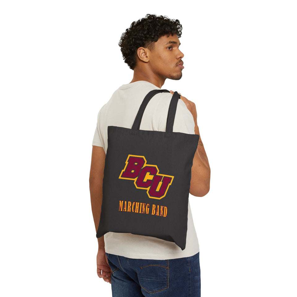 Bethune-Cookman Marching Band Cotton Canvas Tote Bag