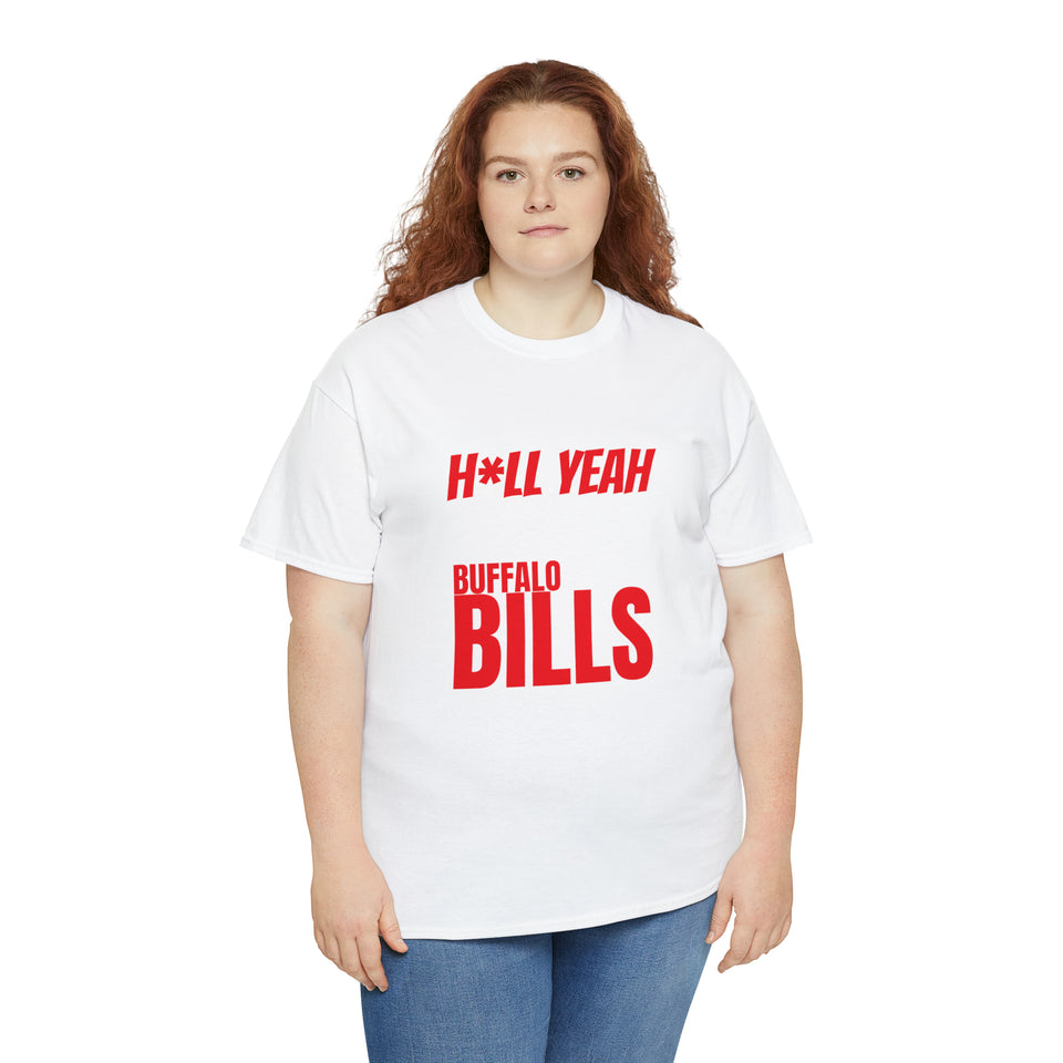 Buffalo Bills Football Unisex Heavy Cotton Tee