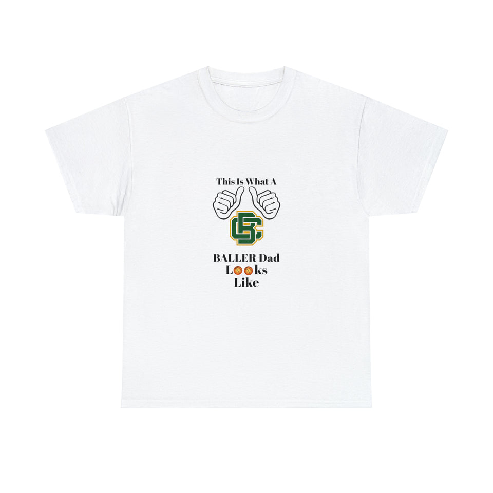 Bessemer City Baller Dad Unisex Heavy Cotton Tee