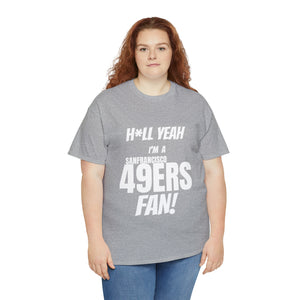 San Francisco Football Unisex Heavy Cotton Tee