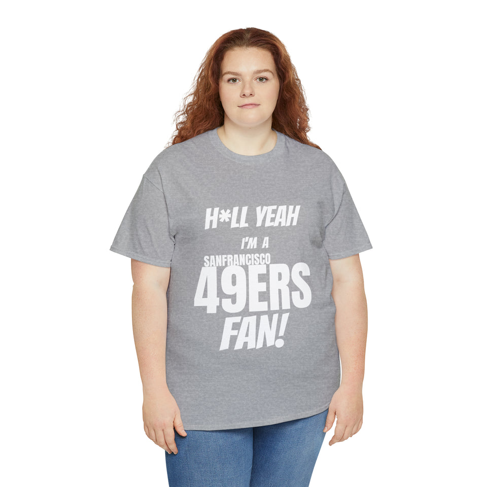 San Francisco Football Unisex Heavy Cotton Tee