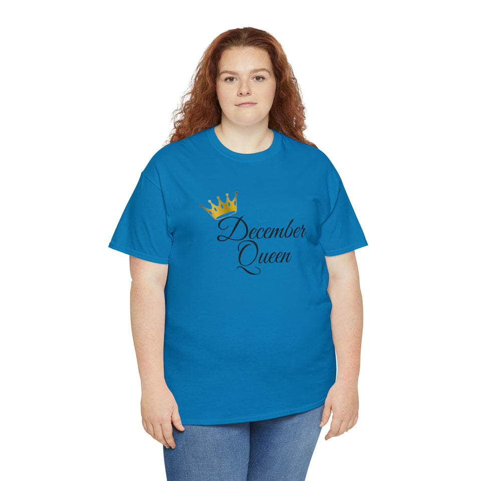 December Queen Unisex Heavy Cotton Tee