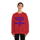 Kamala Harris for President Unisex Heavy Blend™ Crewneck Sweatshirt
