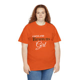 Clevland Browns Girl Unisex Heavy Cotton Tee
