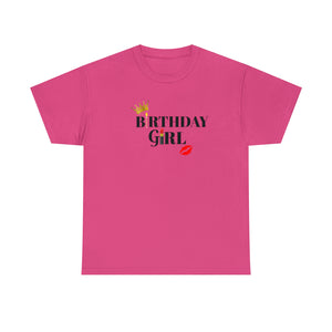 Birthday Girl Unisex Heavy Cotton Tee