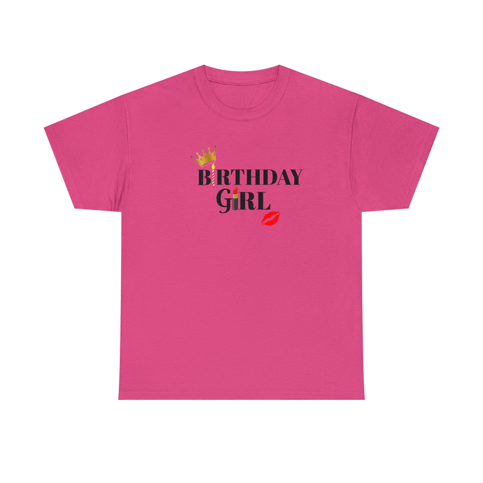 Birthday Girl Unisex Heavy Cotton Tee