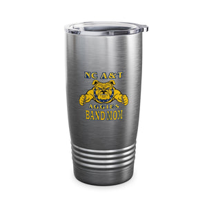 NC A&T Band Mom Ringneck Tumbler, 20oz