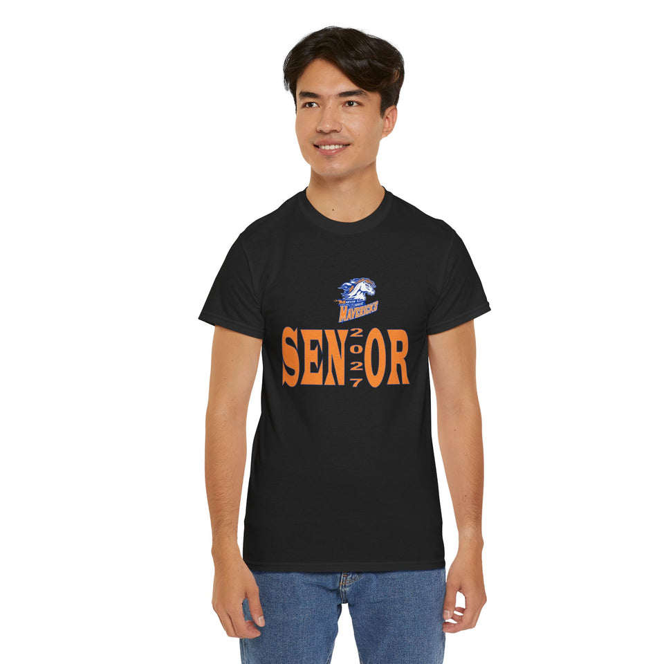 Marvin Ridge HS Senior 2027 Unisex Heavy Cotton Tee