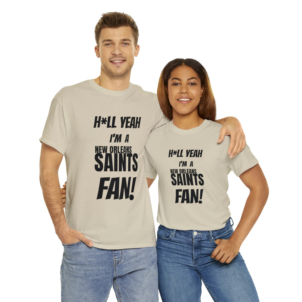 New Orleans Saints Football Unisex Heavy Cotton Tee