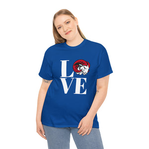 LOVE WSSU Unisex Heavy Cotton Tee