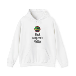 Black Surgeons Matter Hooded Sweatshirt