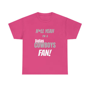 Dallas Cowboys Football Unisex Heavy Cotton Tee