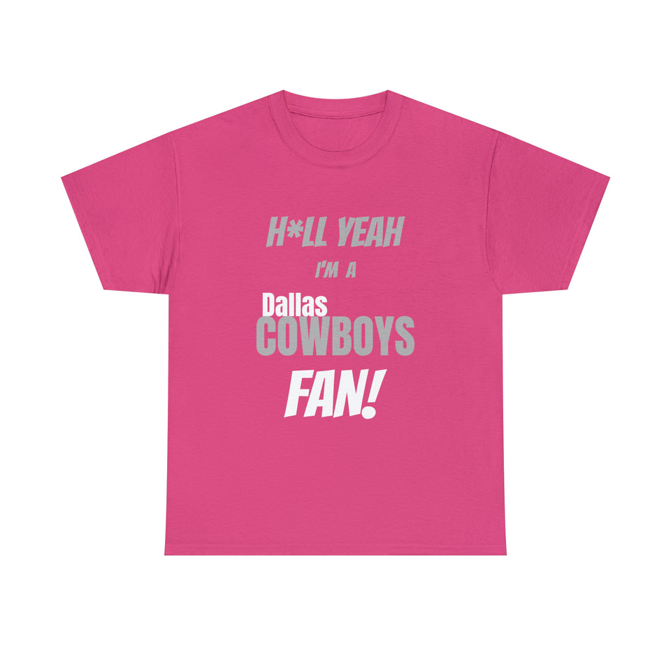 Dallas Cowboys Football Unisex Heavy Cotton Tee