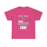 Dallas Cowboys Football Unisex Heavy Cotton Tee