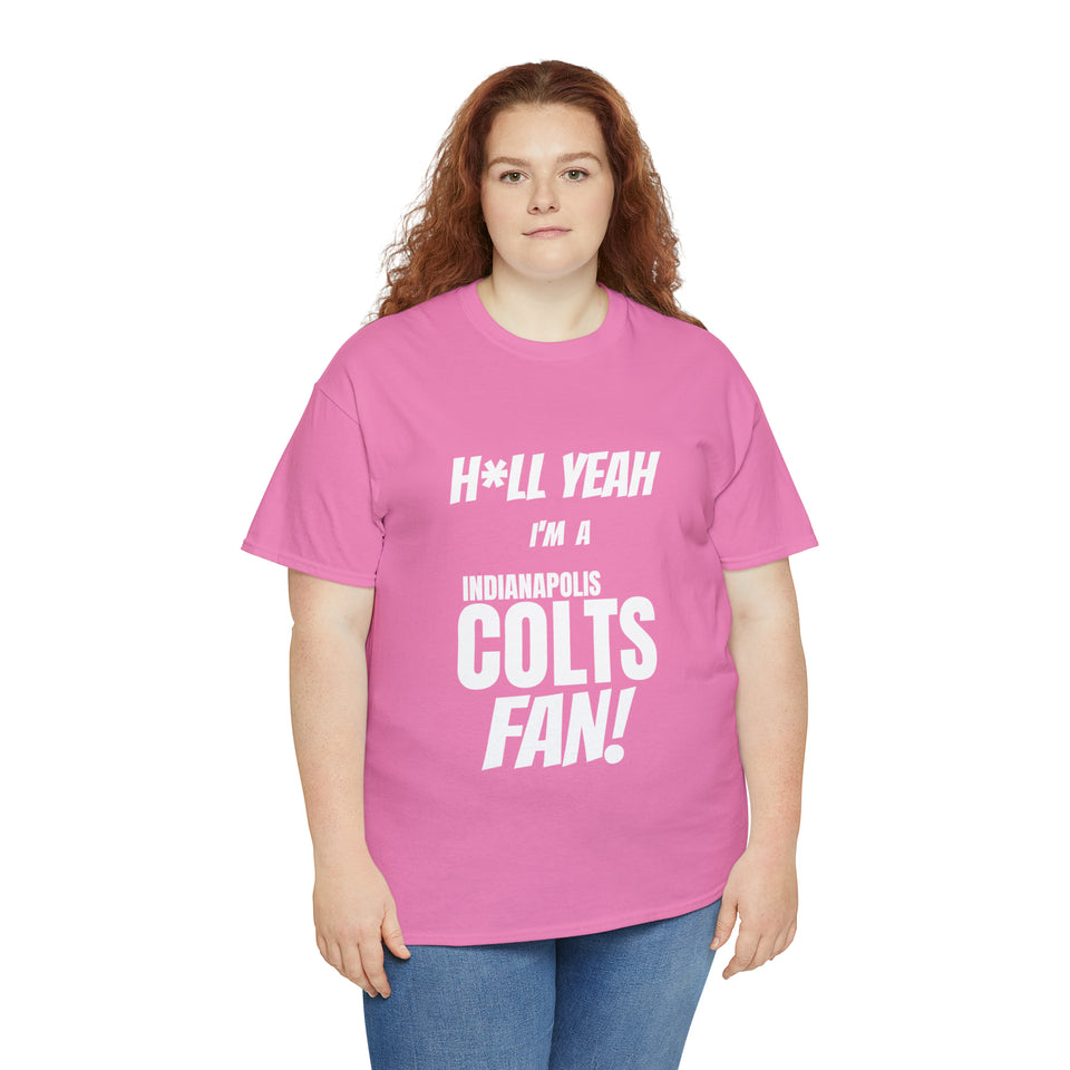 Indianapolis Colts Football Unisex Heavy Cotton Tee