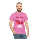 Houston Texans Football Unisex Heavy Cotton Tee