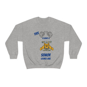 This Is What A NC A&T Senior Looks Like Unisex Heavy Blend™ Crewneck Sweatshirt