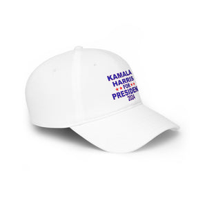 Kamala Harris for President Low Profile Baseball Cap