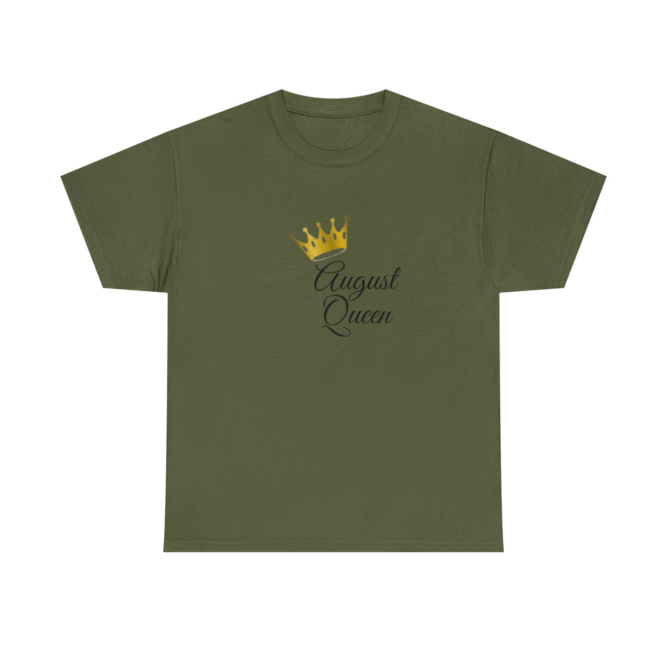 August Queen Unisex Heavy Cotton Tee
