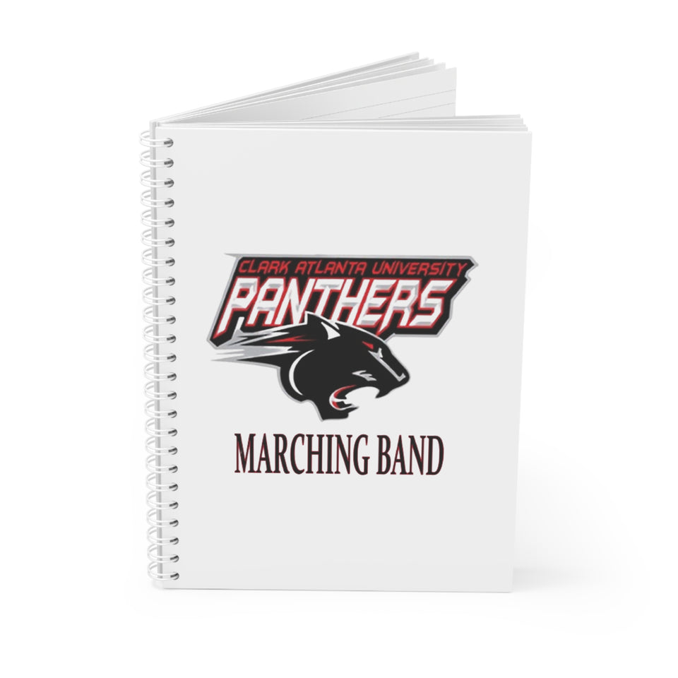 Clark Atlanta Marching Band Spiral Notebook