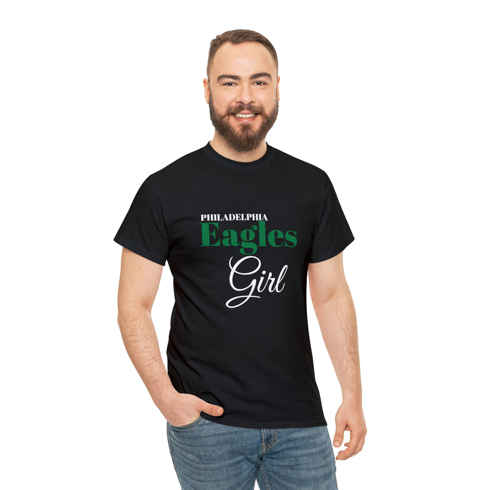 Philadelphia Eagles Girl Unisex Heavy Cotton Tee