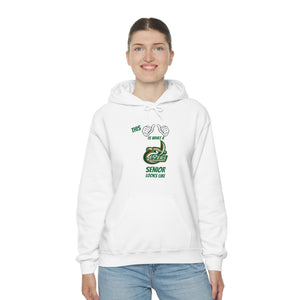 This Is What A UNCC Senior Looks Like Unisex Heavy Blend™ Hooded Sweatshirt