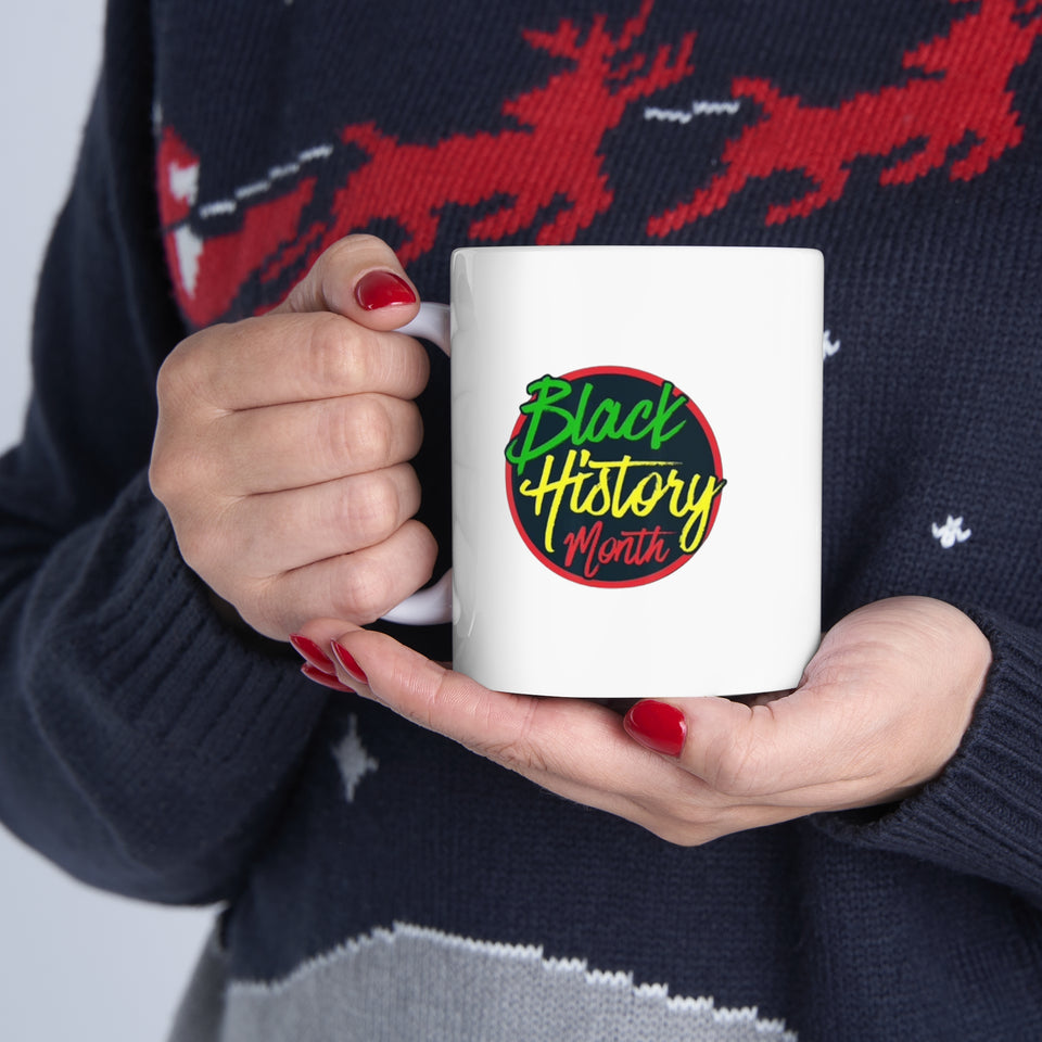 Black History Month Ceramic Mug 11oz