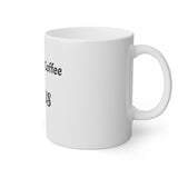 Raised On Coffee & Jesus White Mug, 11oz