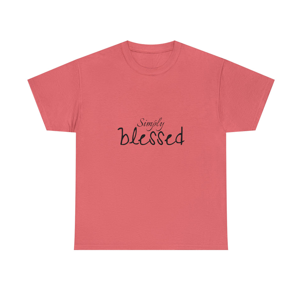 Simply Blessed Unisex Heavy Cotton Tee