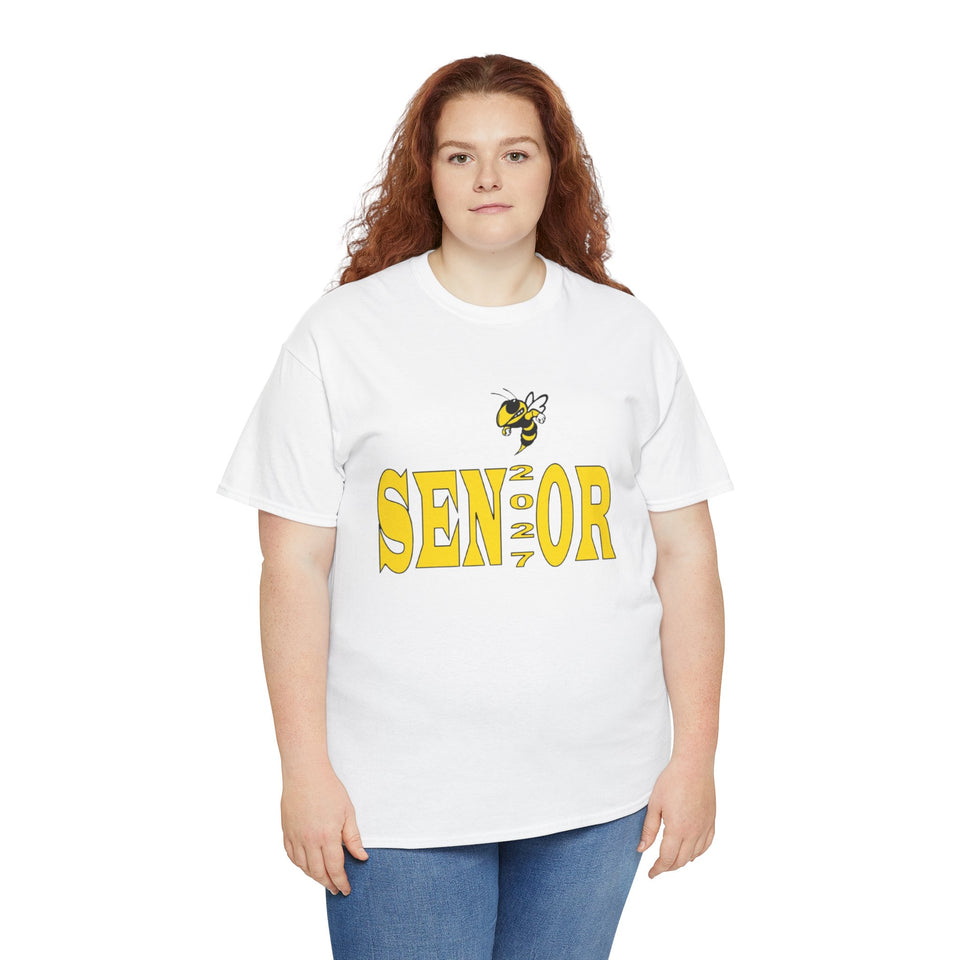 Forest Hills HS Senior 2027 Unisex Heavy Cotton Tee
