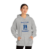 Heck Yeah I'm A Duke Senior Unisex Heavy Blend™ Hooded Sweatshirt