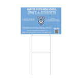 Hunter Huss HS Universal Plastic Yard Sign