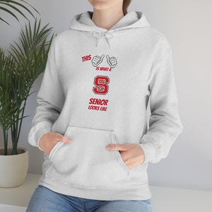 This Is What A NC State Senior Looks Like Unisex Heavy Blend™ Hooded Sweatshirt