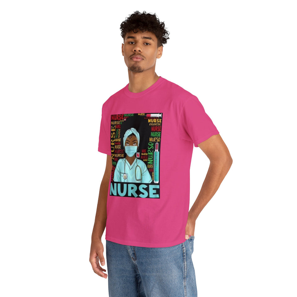 Black Nurse Cotton Tee